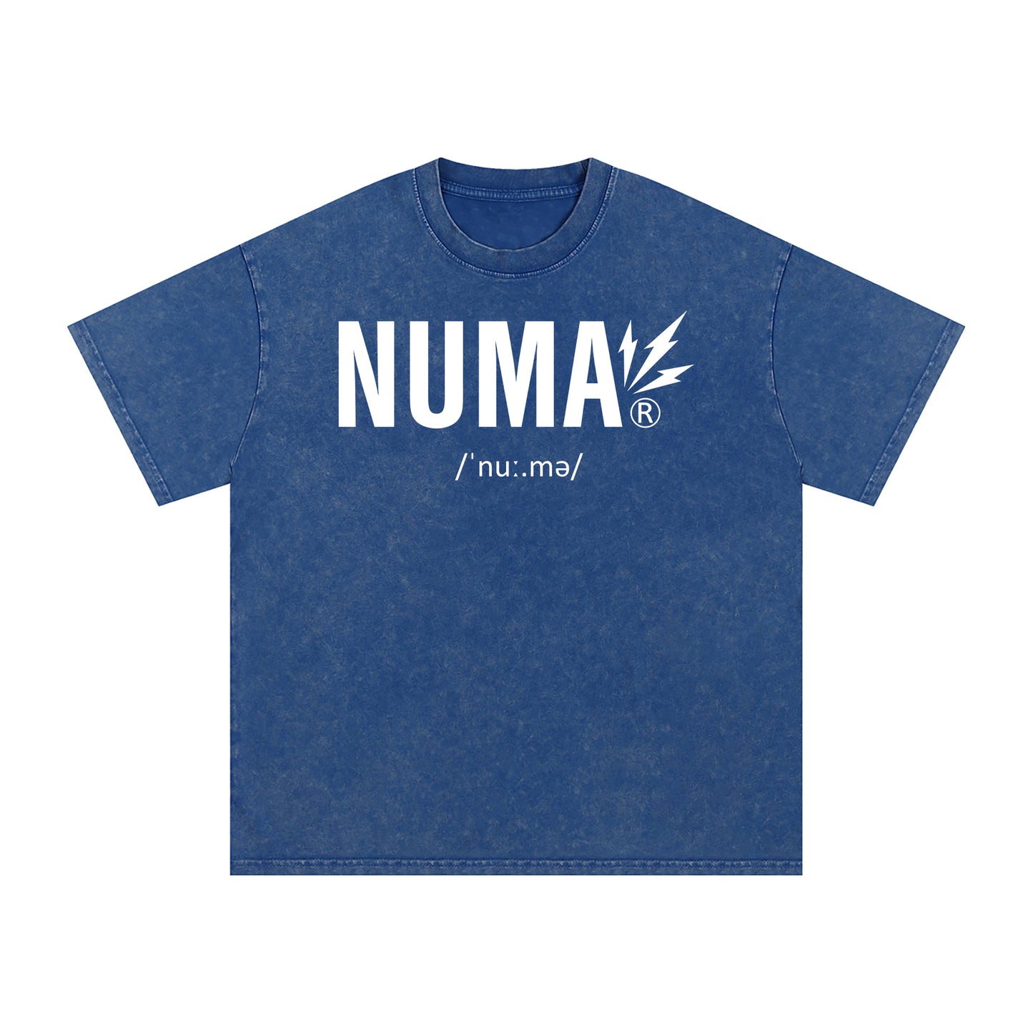 Unisex Snow Washed Oversized Cotton T-Shirt