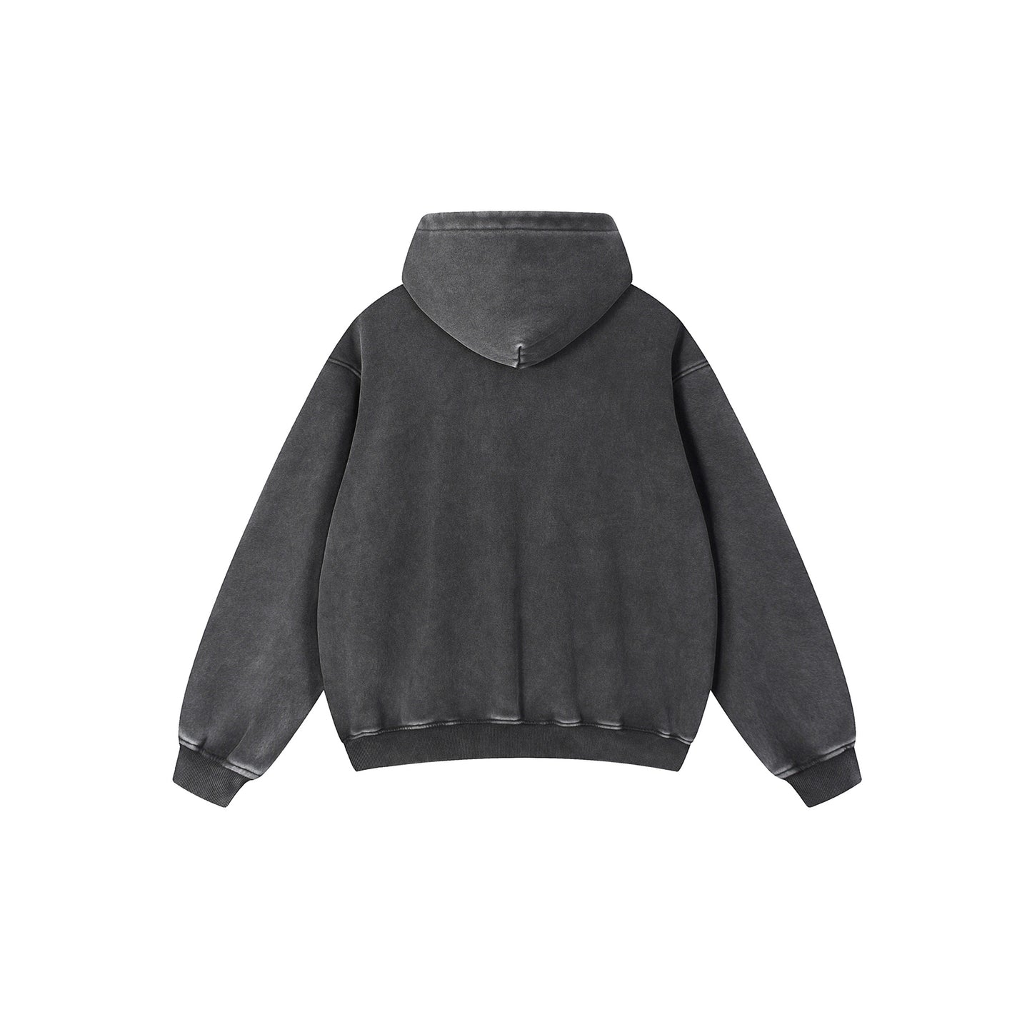 Snow Wash Fleece Oversize Hoodie