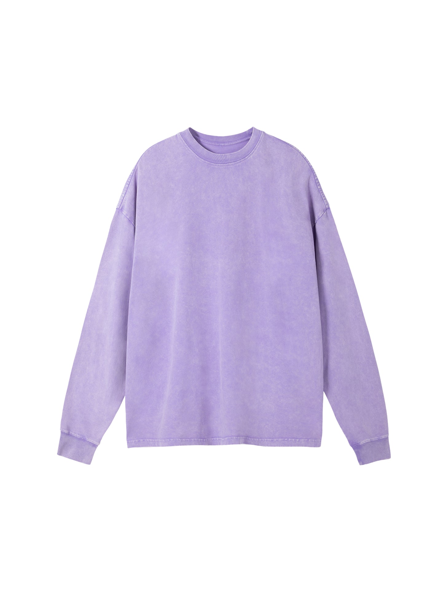 Acid Wash Oversize Long Sleeve T-Shirt