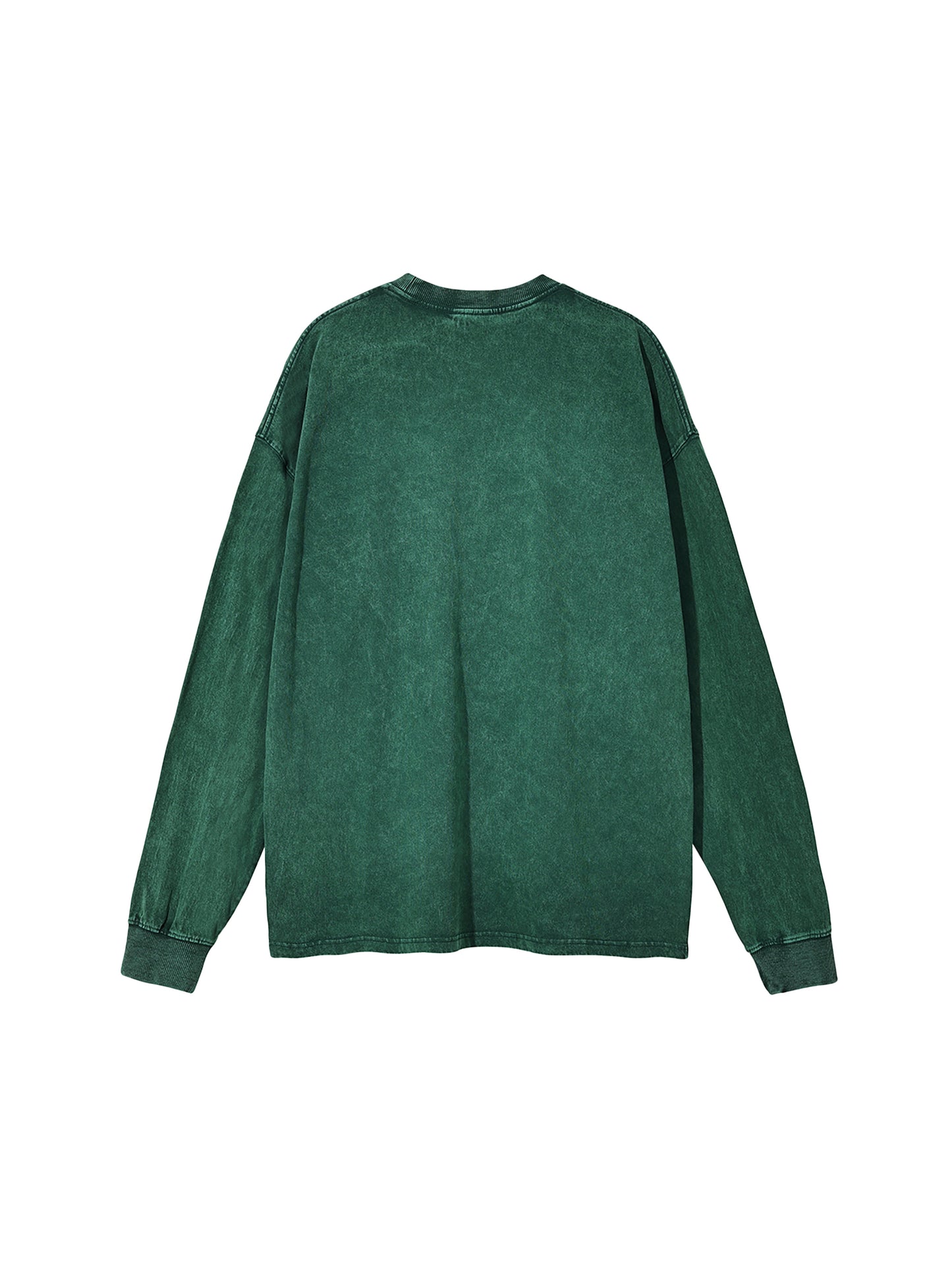Acid Wash Oversize Long Sleeve T-Shirt