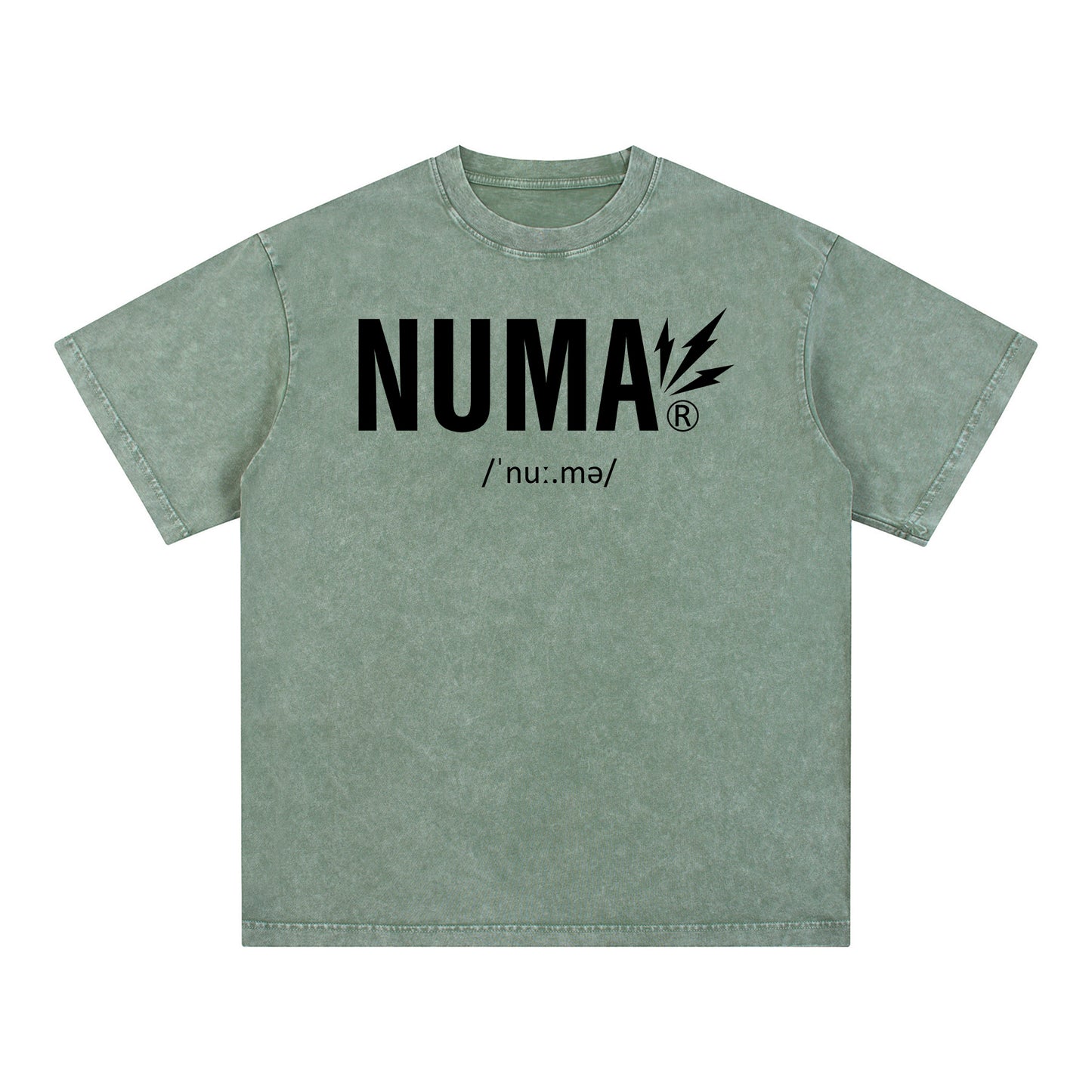 Unisex Snow Washed Oversized Cotton T-Shirt