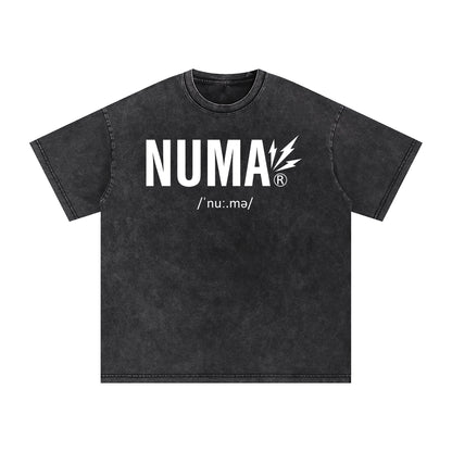 Unisex Snow Washed Oversized Cotton T-Shirt