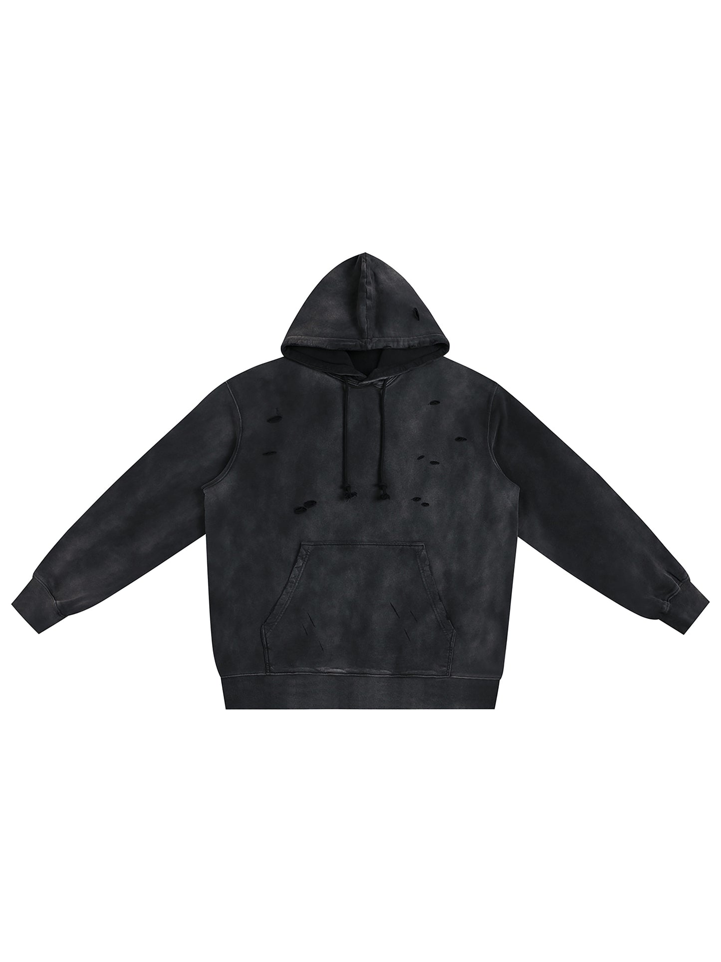 Distressed Vintage Wash Hoodie