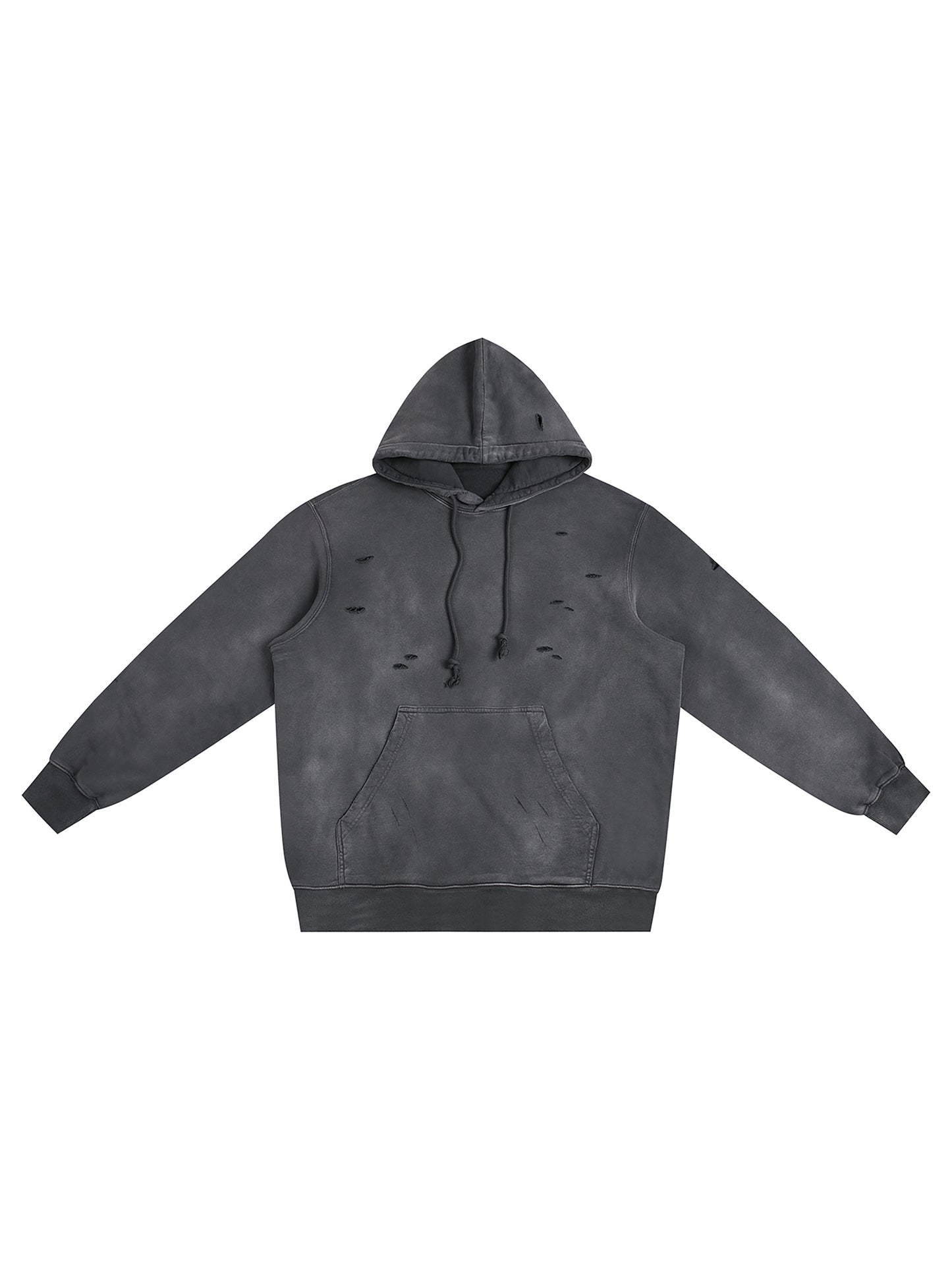 Distressed Vintage Wash Hoodie