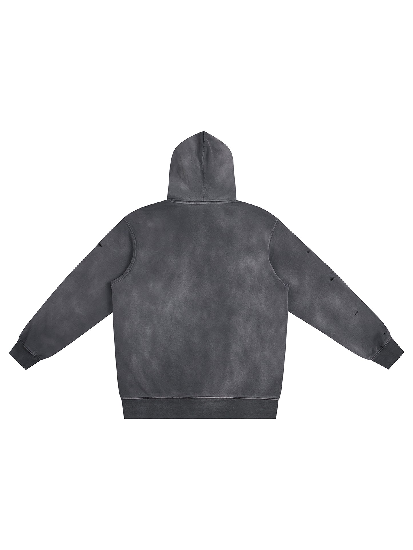Distressed Vintage Wash Hoodie
