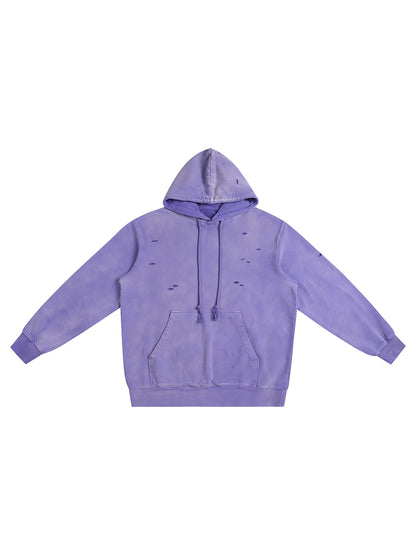 Distressed Vintage Wash Hoodie