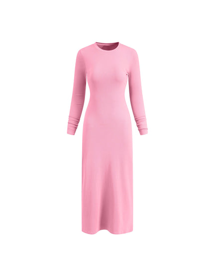 Dyed Washed Slit Maxi Dress