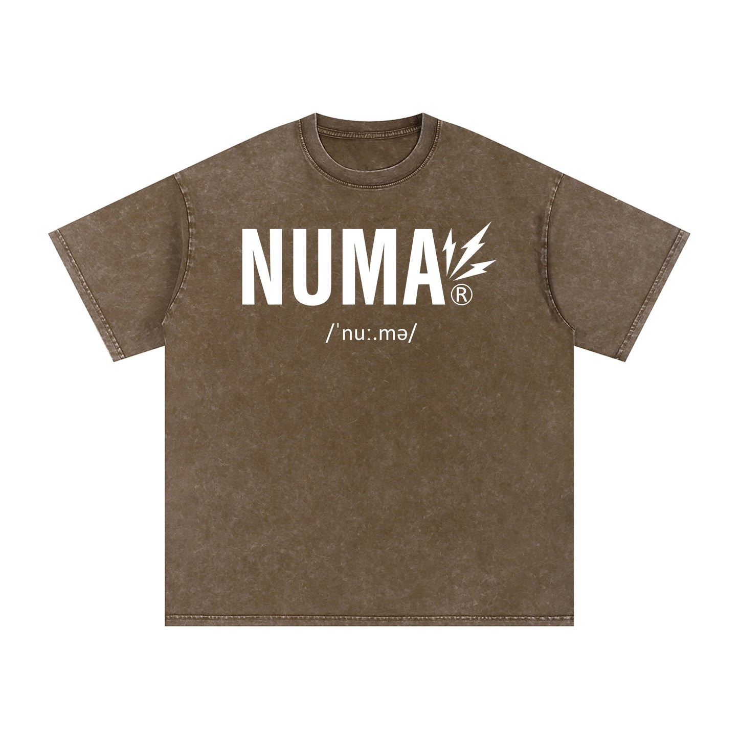 Unisex Snow Washed Oversized Cotton T-Shirt