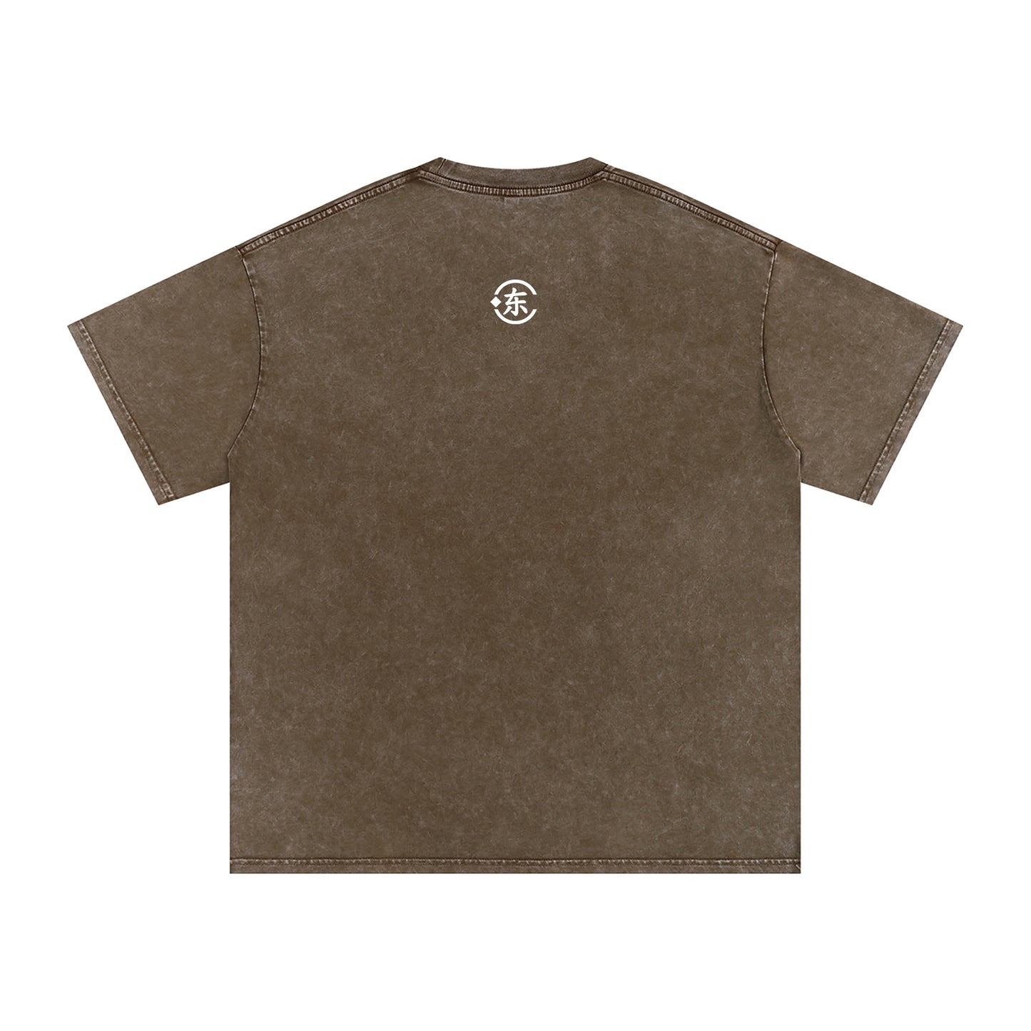 Unisex Snow Washed Oversized Cotton T-Shirt