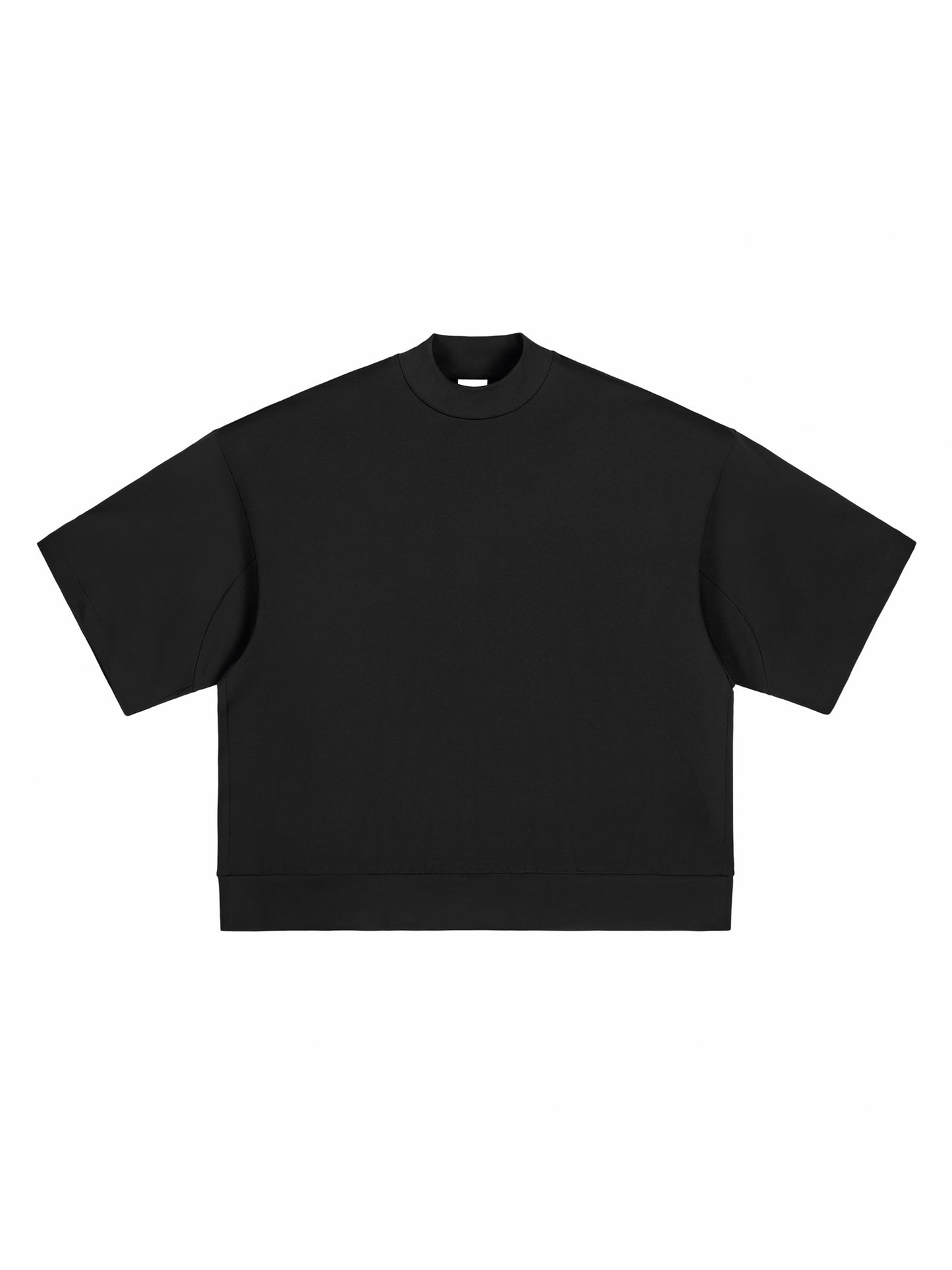 Heavyweight Oversized Mock Neck T-shirt