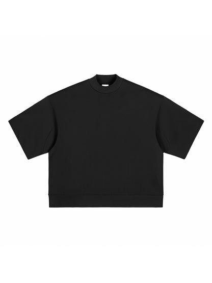 Heavyweight Oversized Mock Neck T-shirt