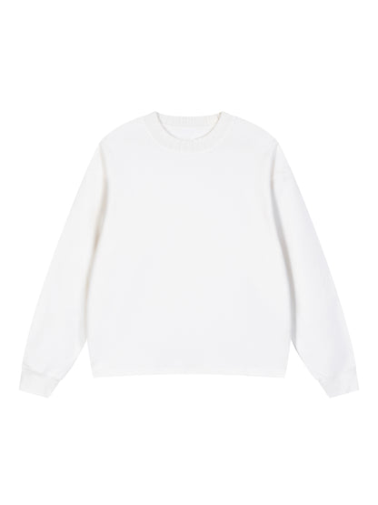 Knitted Round Neck Oversize Sweatshirt