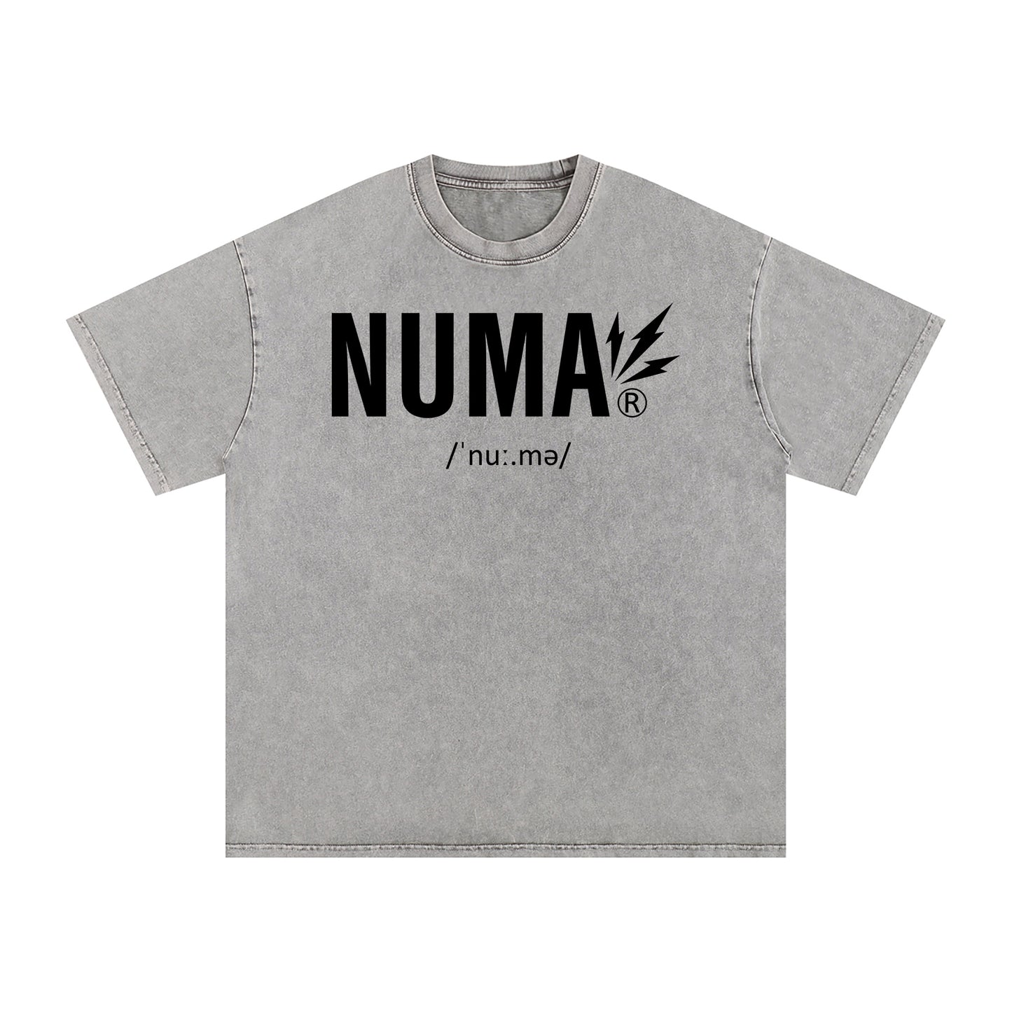 Unisex Snow Washed Oversized Cotton T-Shirt