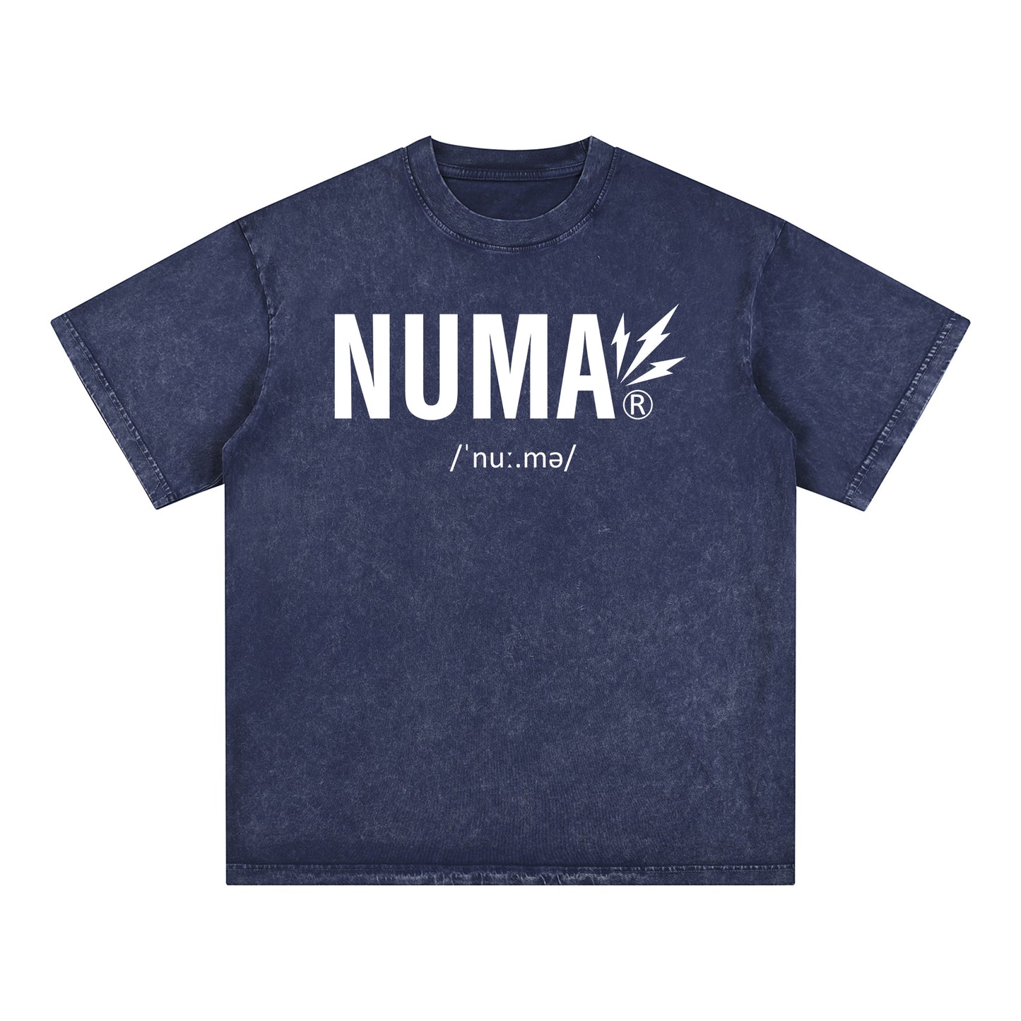 Unisex Snow Washed Oversized Cotton T-Shirt