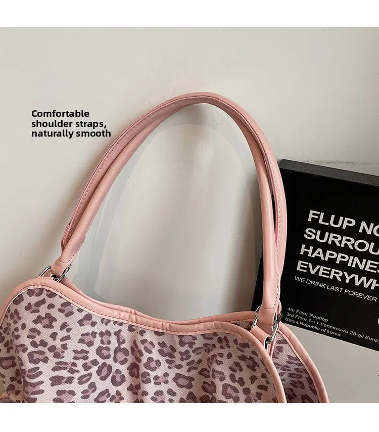 Polka Dot Hobo Shoulder Bag