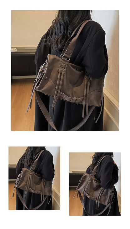 Vintage Tassel Shoulder Bag
