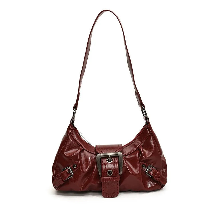 Y2K Buckle Underarm Bag