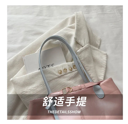 Minimalist Oversized Shoulder Bag