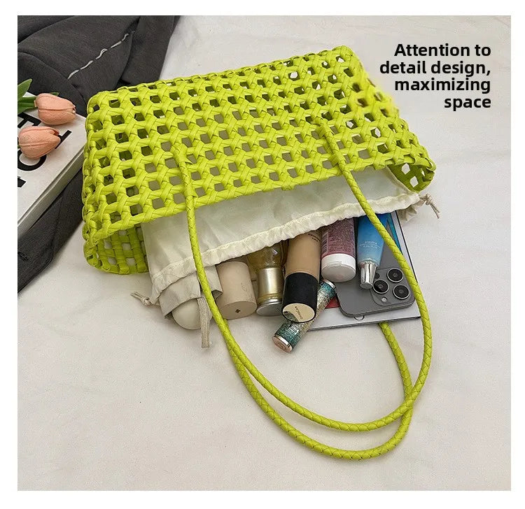 Handwoven Summer Beach Bag