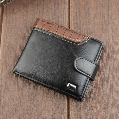 Crocodile Accent Bifold Wallet