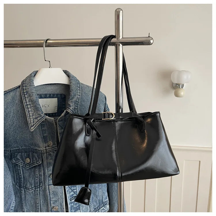 Minimalist Oversized Shoulder Bag