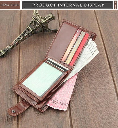 Crocodile Accent Bifold Wallet