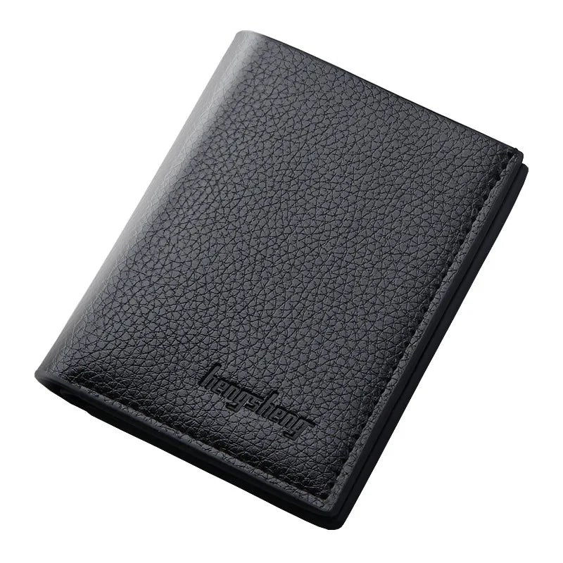 Minimalist Pebbled Wallet