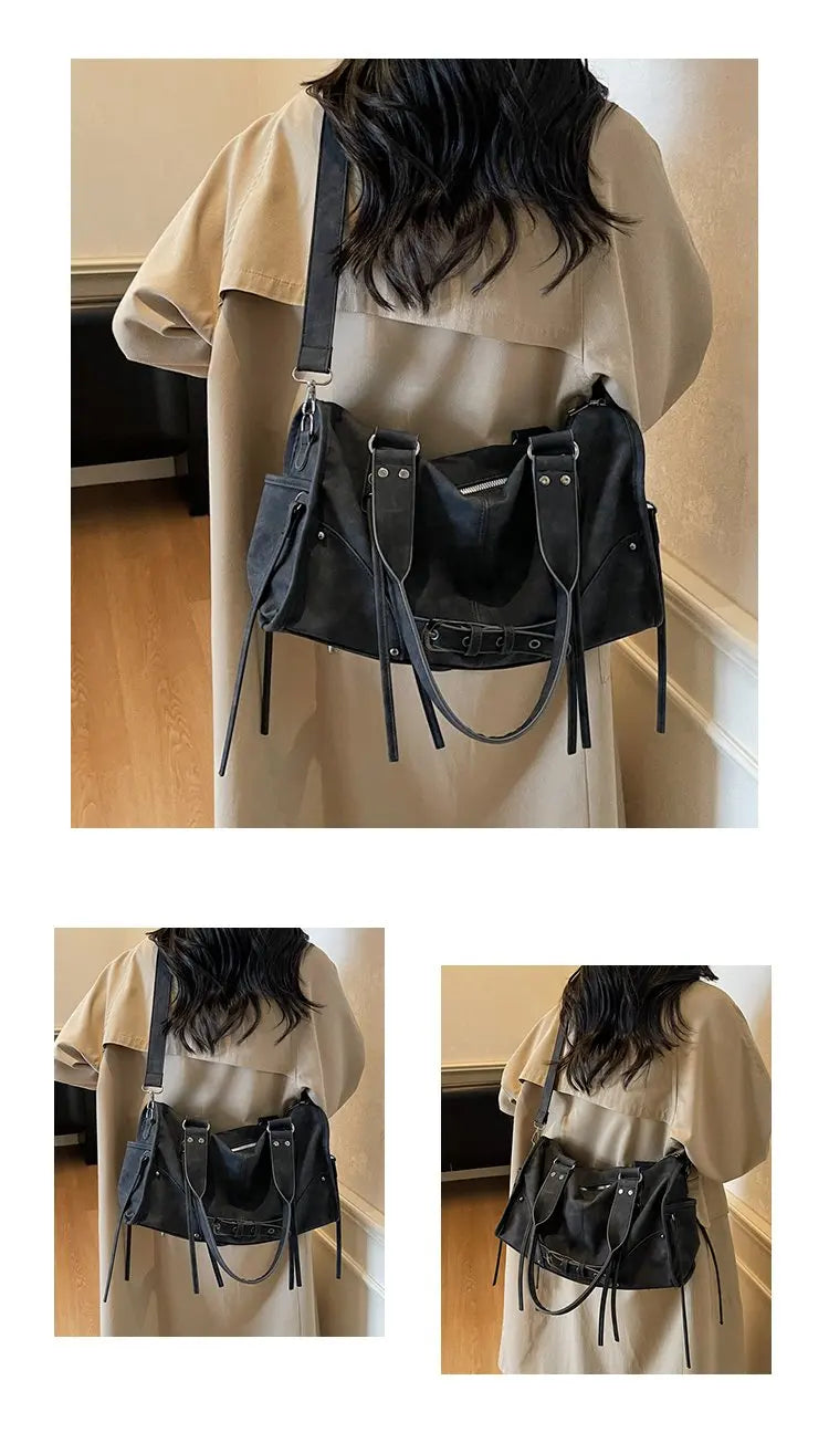 Vintage Tassel Shoulder Bag