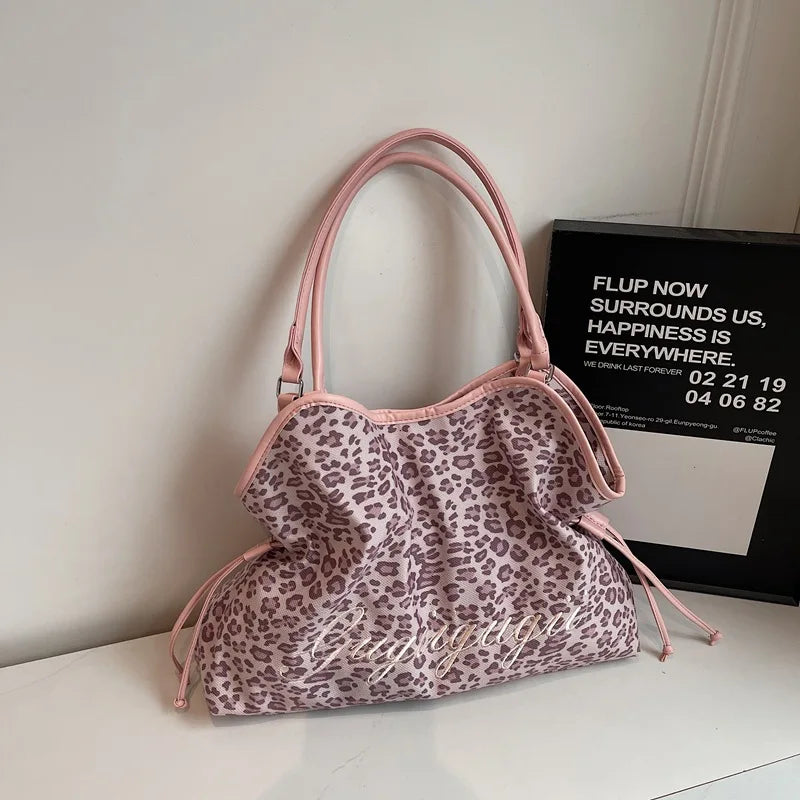 Polka Dot Hobo Shoulder Bag