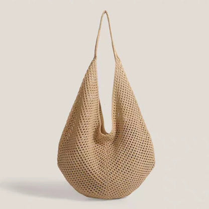Hollow Crochet Tote Bag