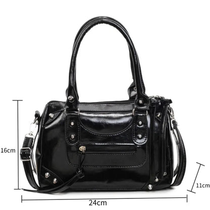 Y2K Studded Versatile Shoulder Bag