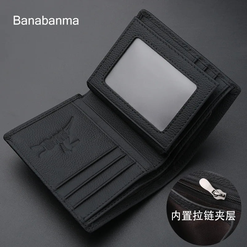 Top Grain Leather Bifold Wallet