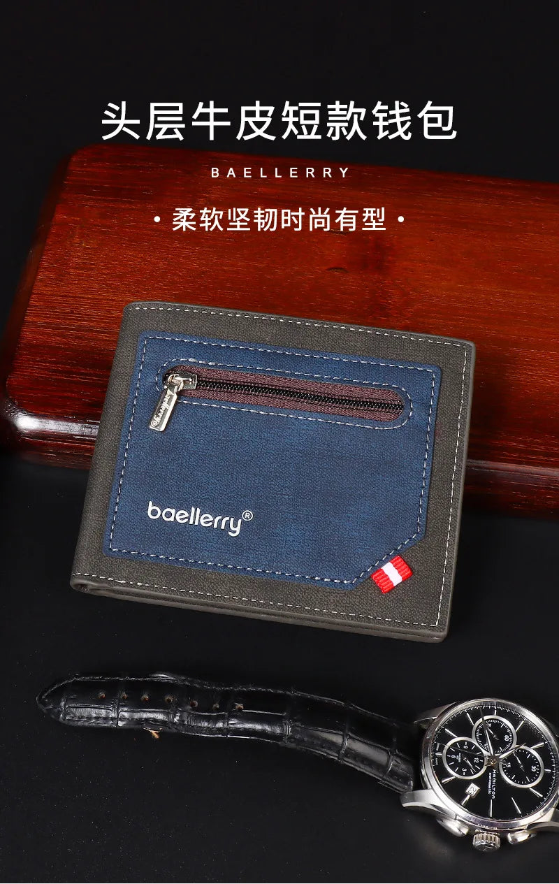 Two-Tone Bifold Wallet