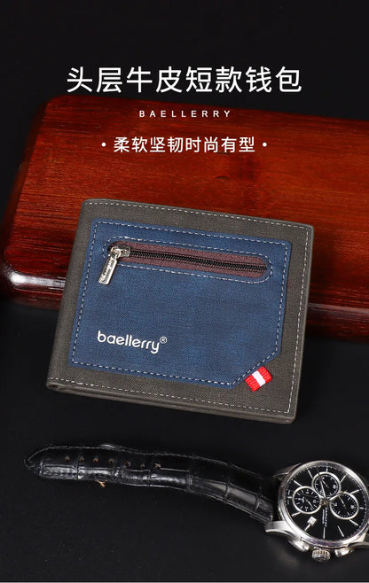 Two-Tone Bifold Wallet