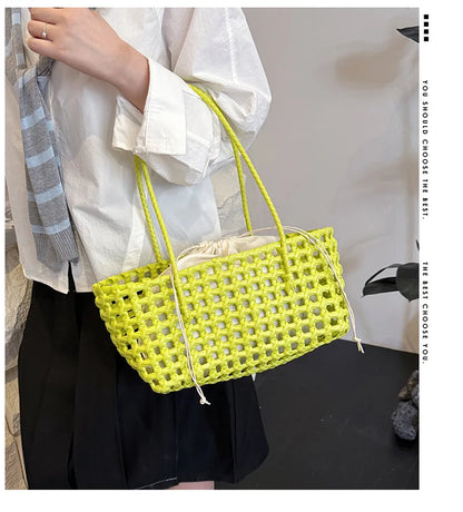 Handwoven Summer Beach Bag