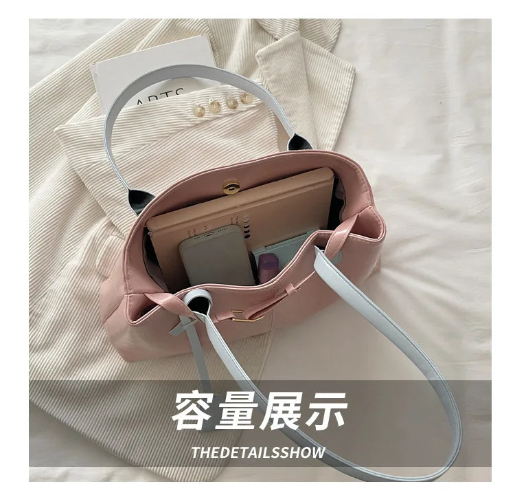 Minimalist Oversized Shoulder Bag