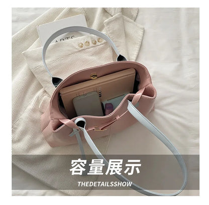 Minimalist Oversized Shoulder Bag