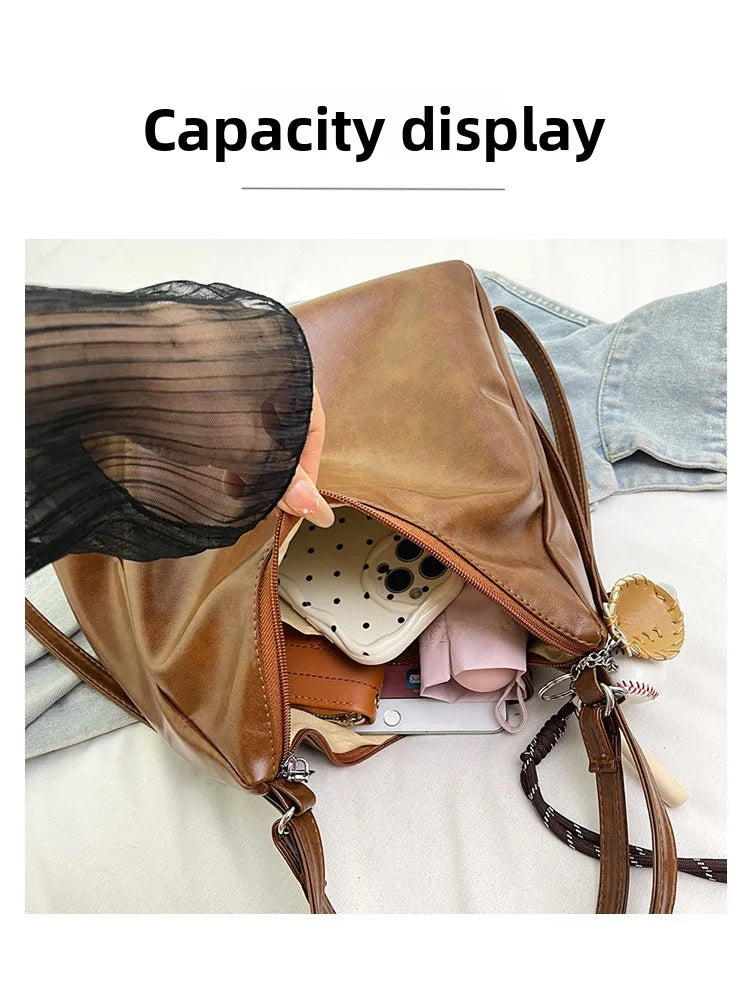 Vintage Slouchy Hobo Bag