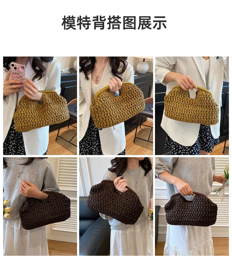 Summer Vacation Top Handle Bag