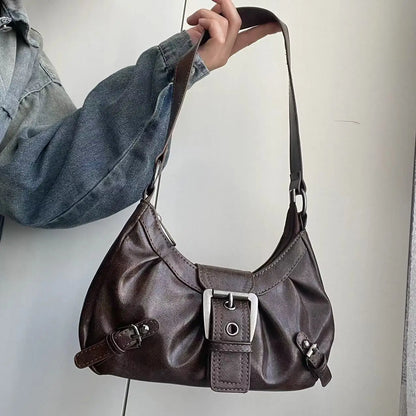 Y2K Buckle Underarm Bag