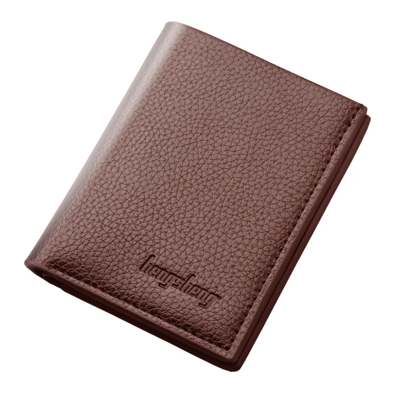 Minimalist Pebbled Wallet