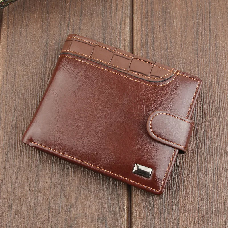 Crocodile Accent Bifold Wallet