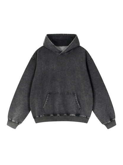 Snow Wash Oversized Hoodie
