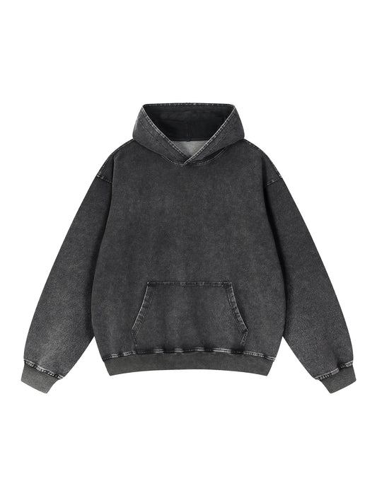Snow Wash Oversized Hoodie