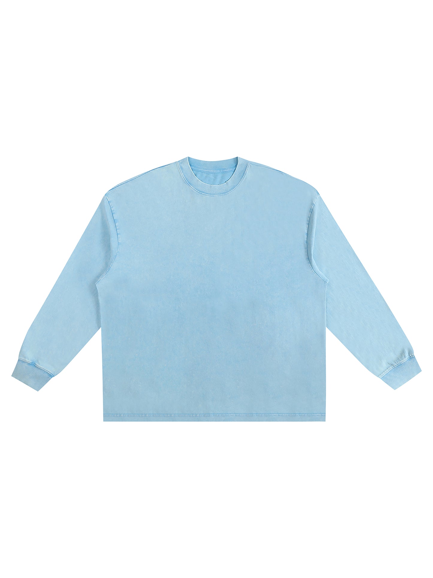 Snow Washed Frayed Edge T-Shirt