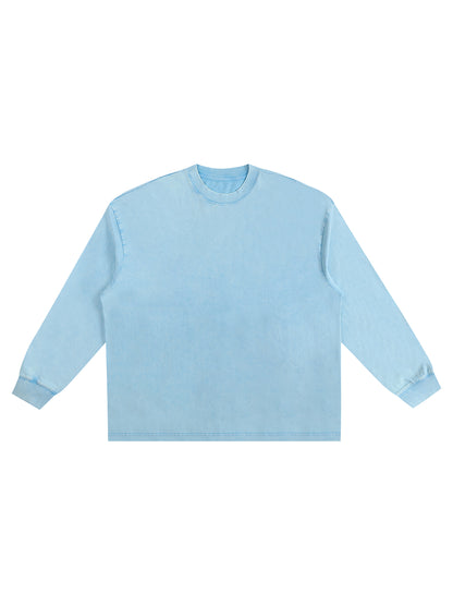 Snow Washed Frayed Edge T-Shirt