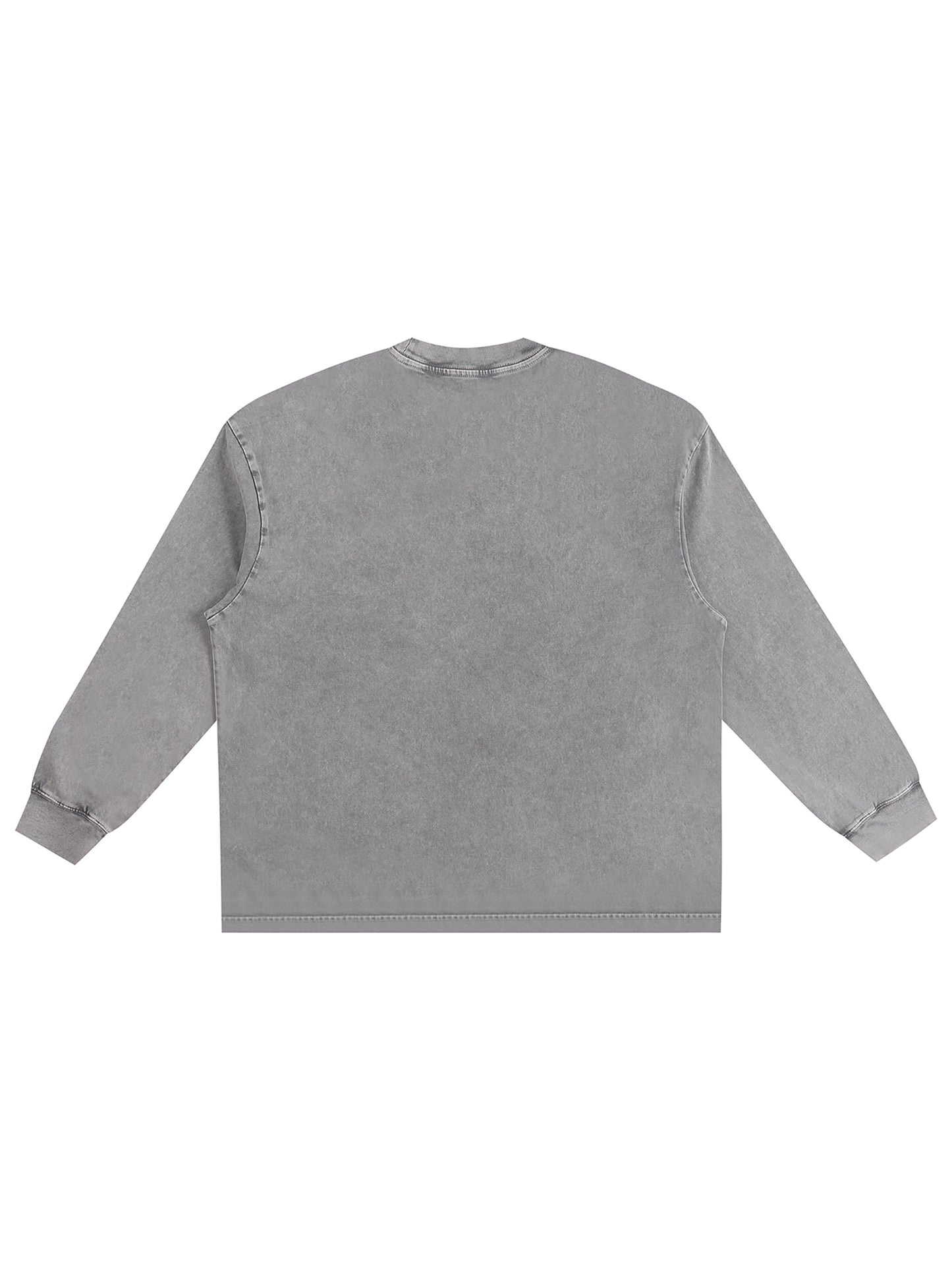 Snow Washed Frayed Edge T-Shirt