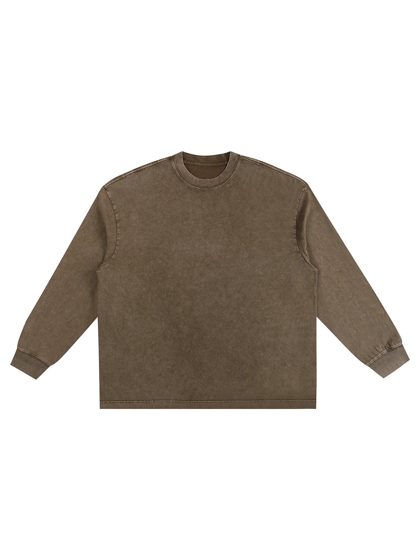 Snow Washed Frayed Edge T-Shirt