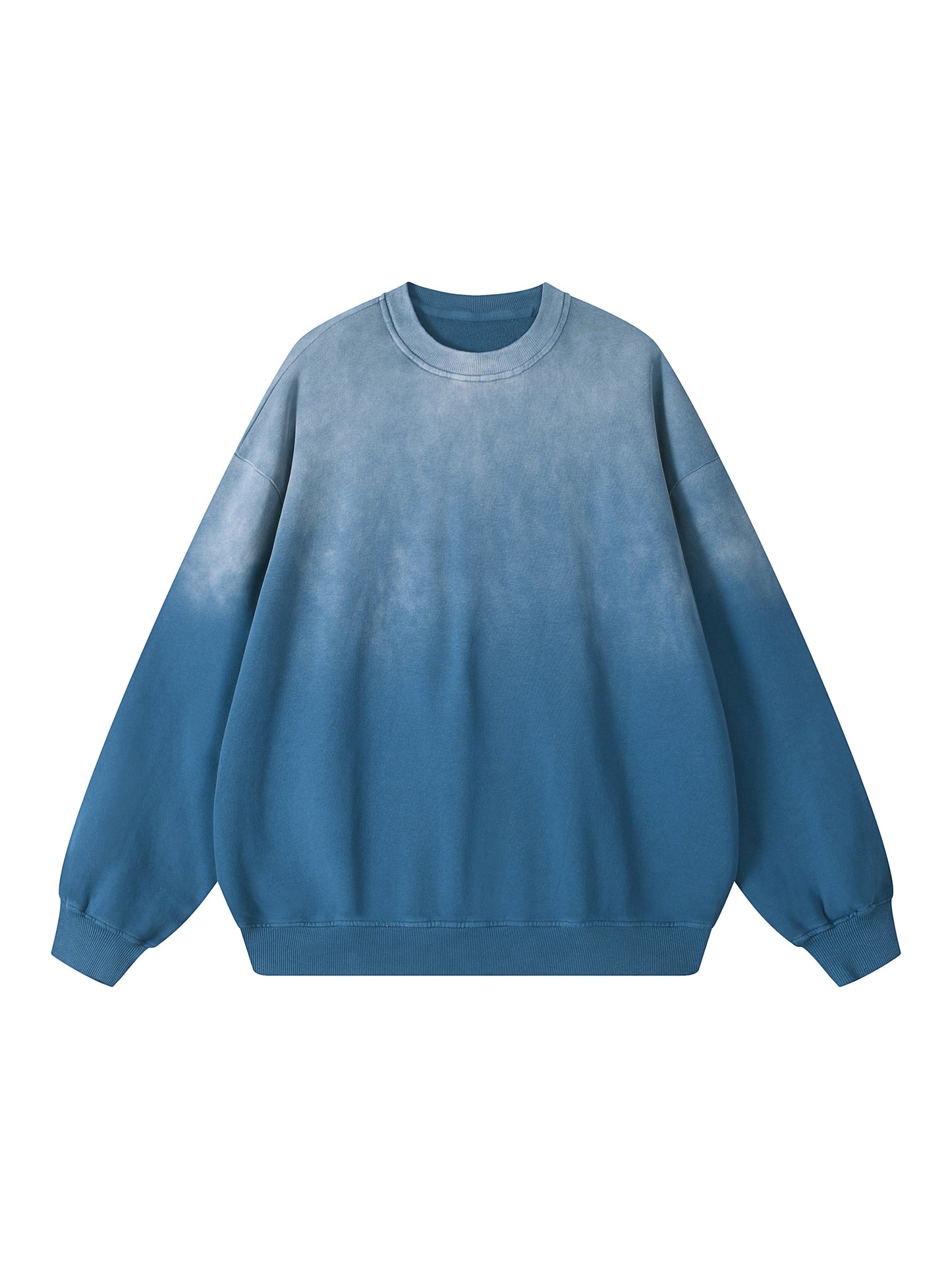 Sunfade Drop-Shoulder Cotton Sweatshirt