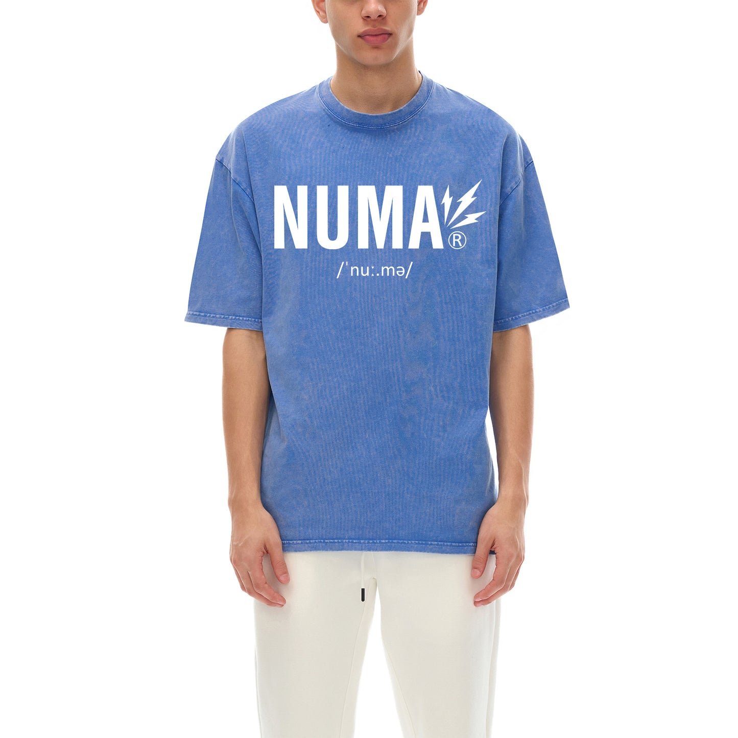 Unisex Snow Washed Oversized Cotton T-Shirt
